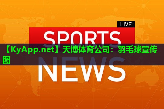 羽毛球宣传图