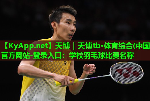 学校羽毛球比赛名称