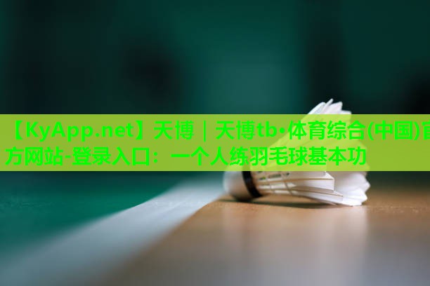 一个人练羽毛球基本功