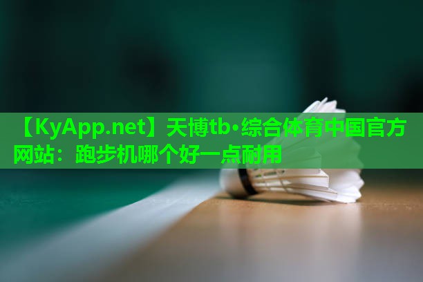 跑步机哪个好一点耐用